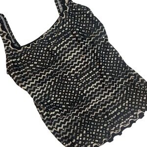 Profile Gottex Black Swimsuit Top Built In Bra